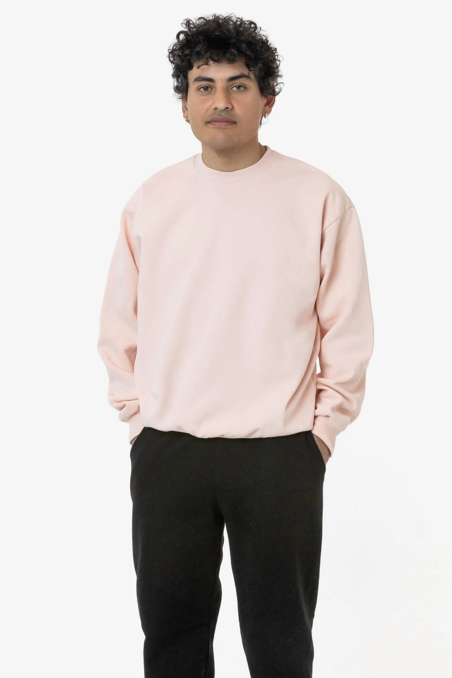 HF07 - Heavy Fleece Crewneck Sweater (Garment Dye 2)