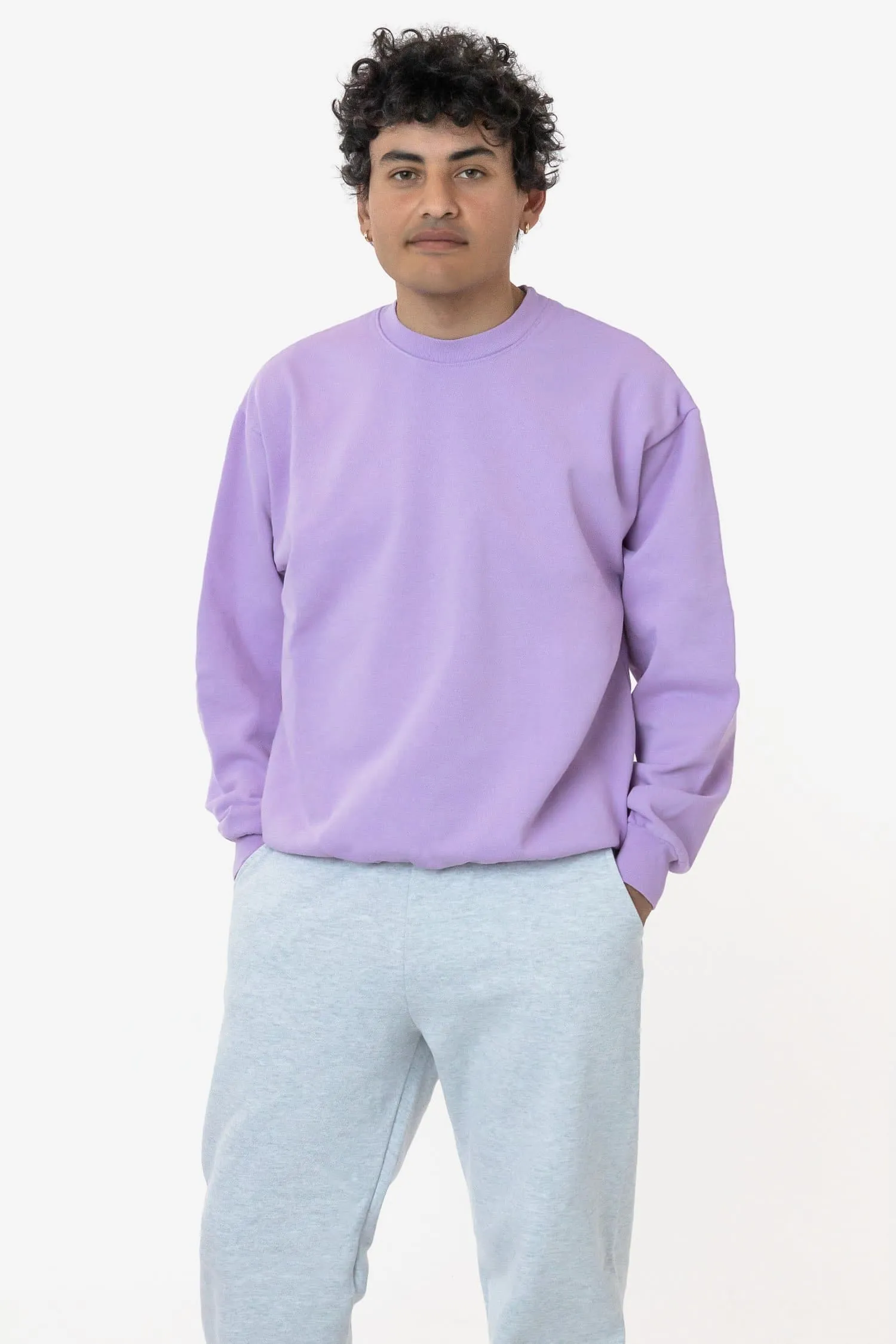 HF07 - Heavy Fleece Crewneck Sweater (Garment Dye 2)