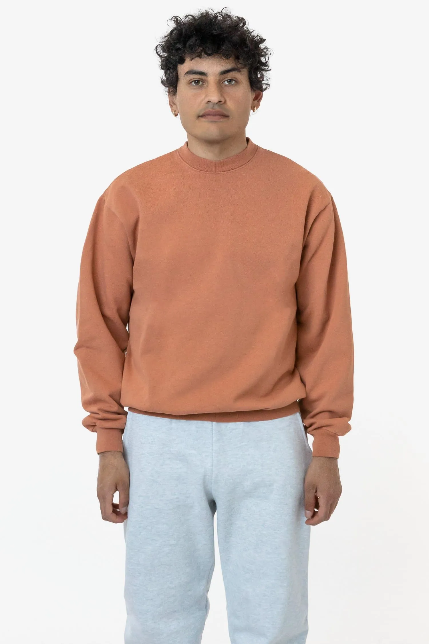 HF07 - Heavy Fleece Crewneck Sweater (Garment Dye 2)