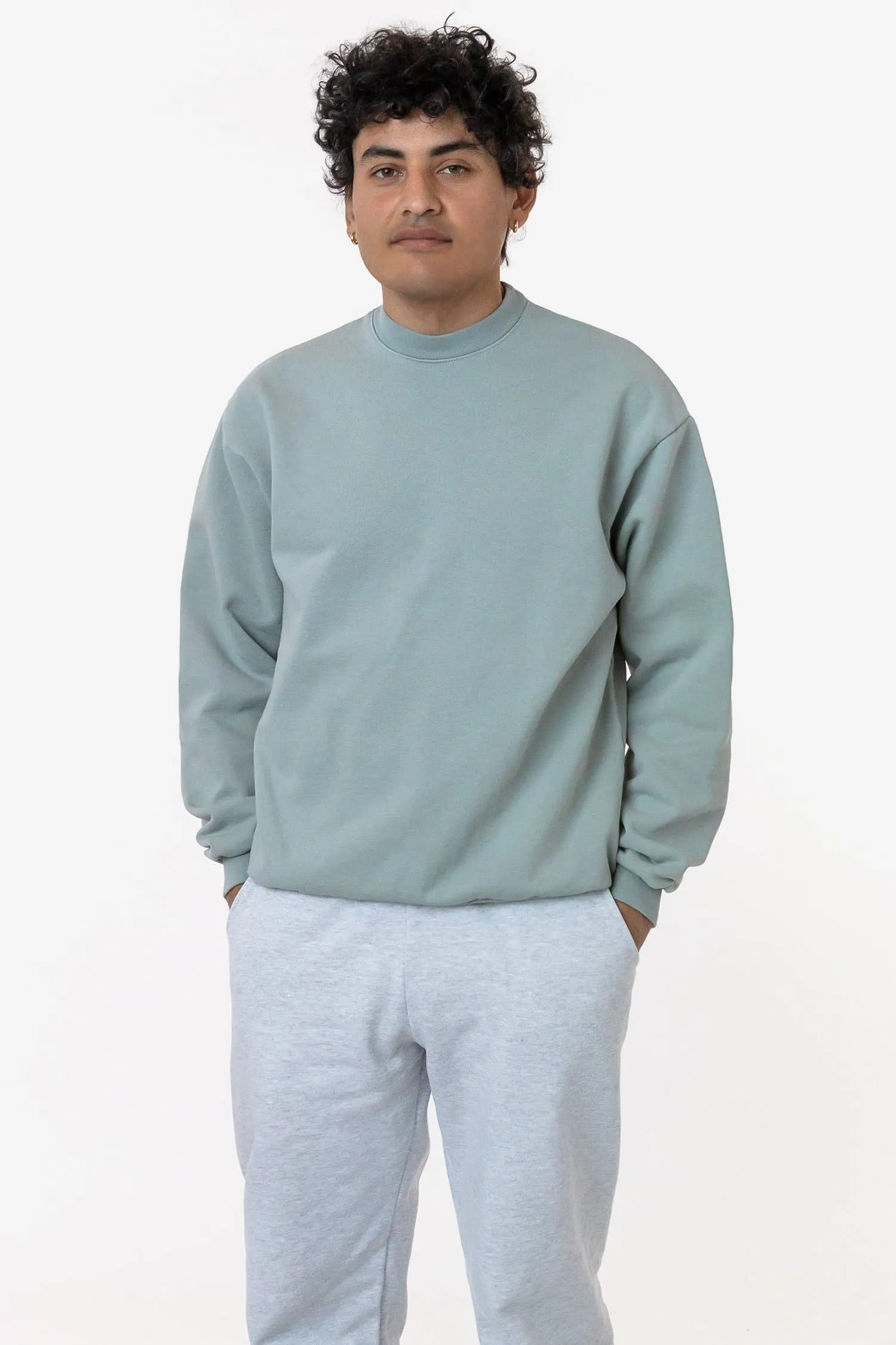 HF07 - Heavy Fleece Crewneck Sweater (Garment Dye 2)