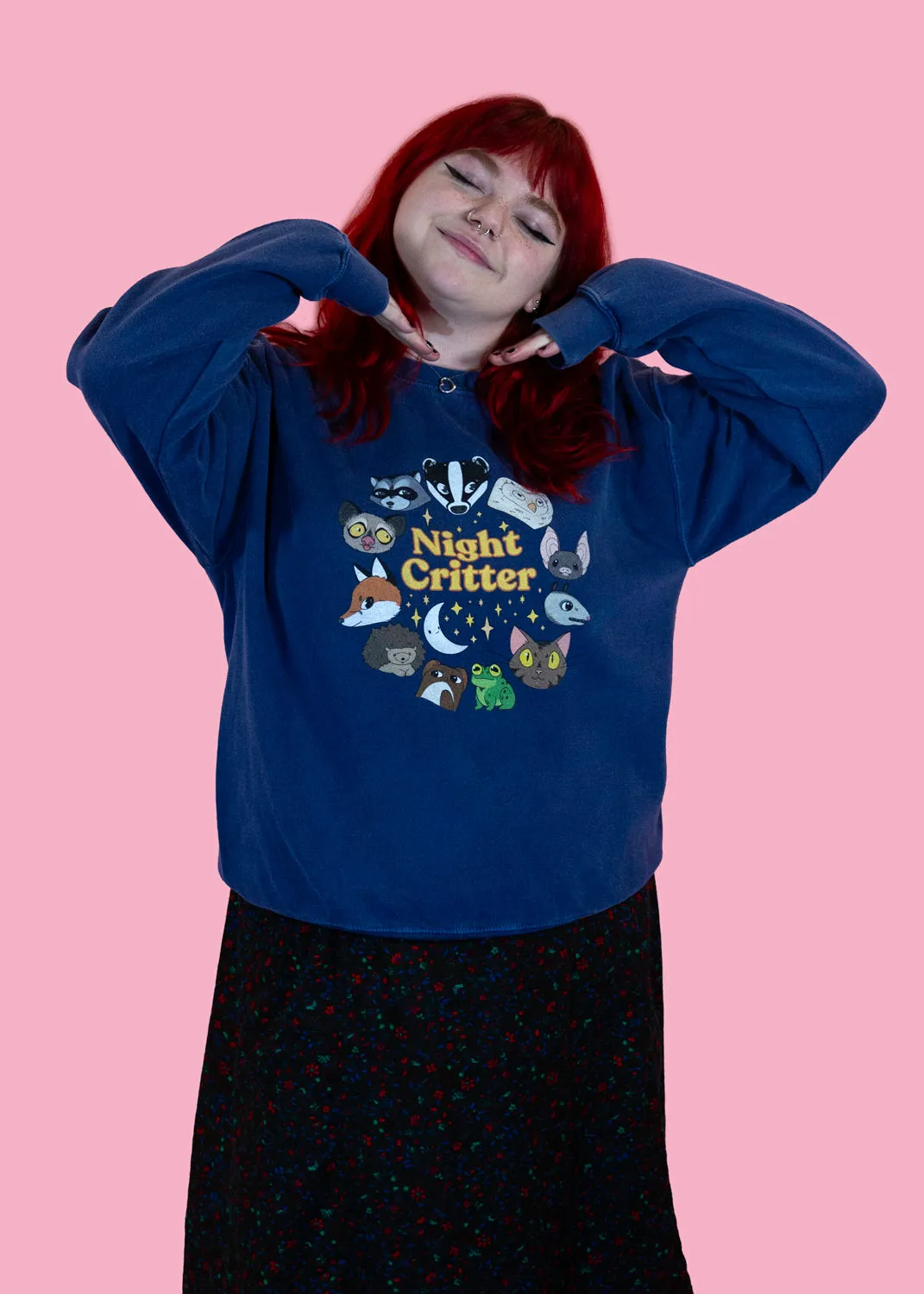 Home of Rainbows - Unisex Night Critters Sweater