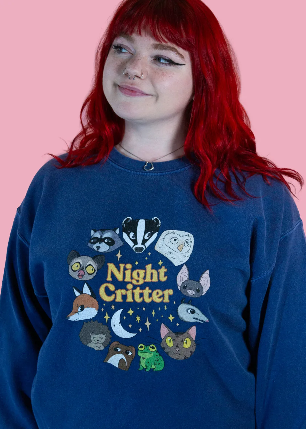 Home of Rainbows - Unisex Night Critters Sweater