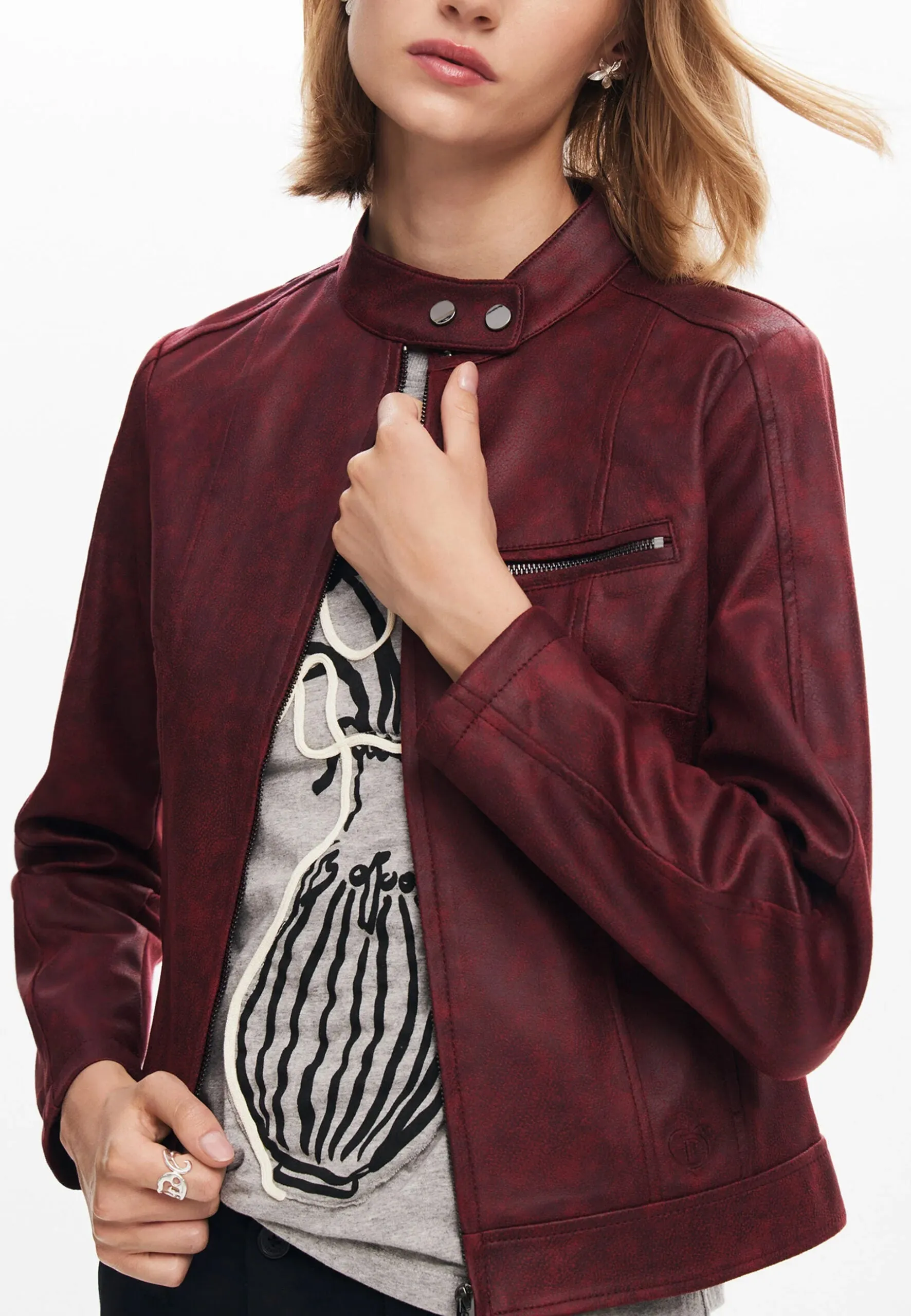 Jackets Desigual chaq_mÚnich Bordeaux