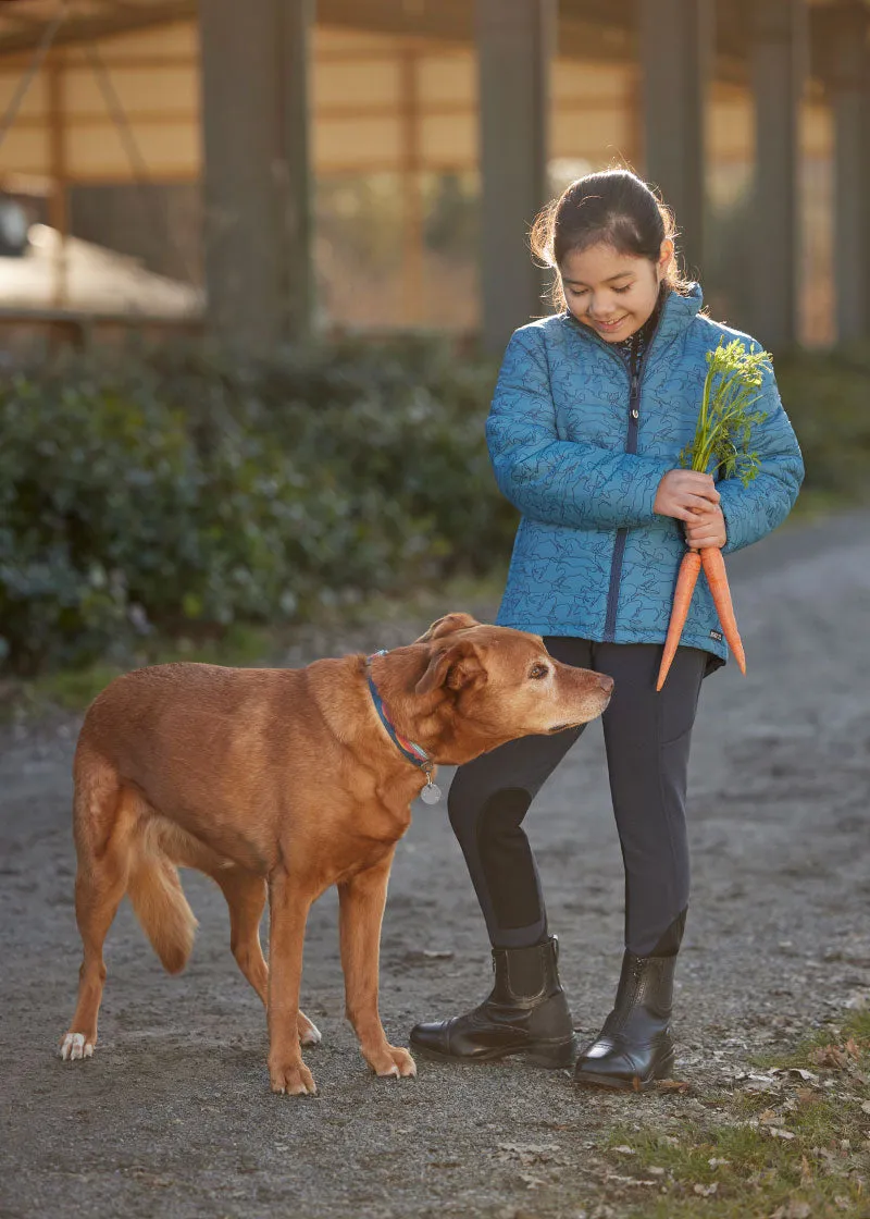 Kids Round Up Reversible Quilted Riding Jacket