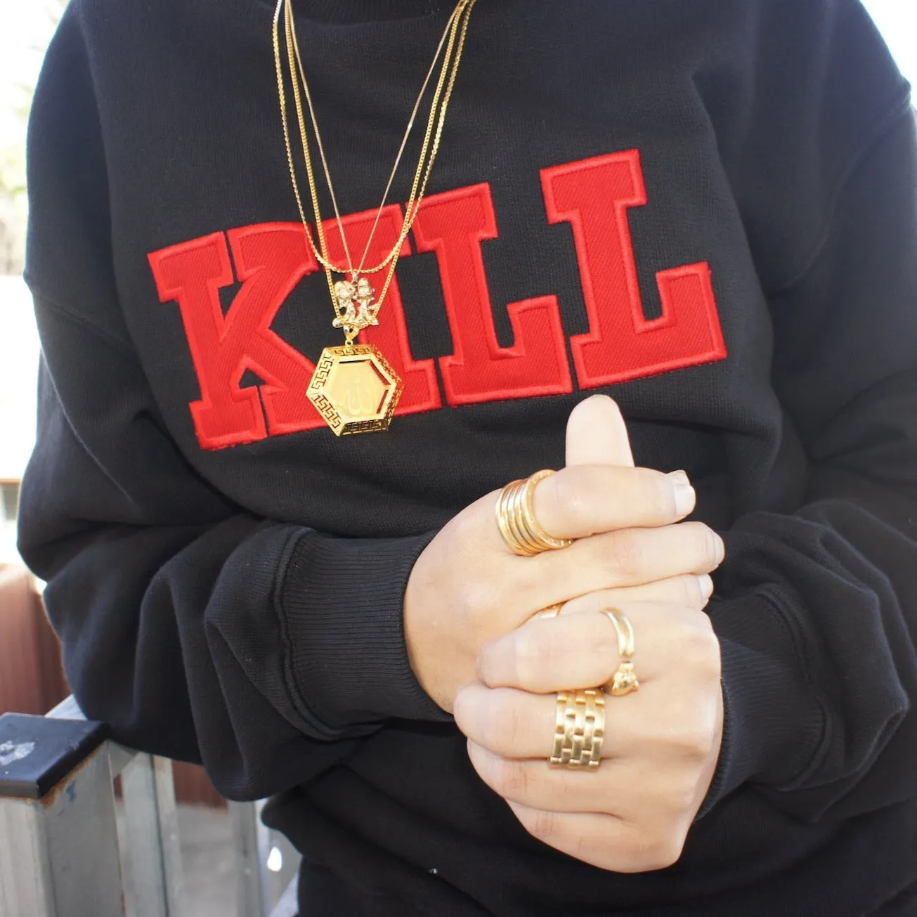 KILL Crewneck / Black