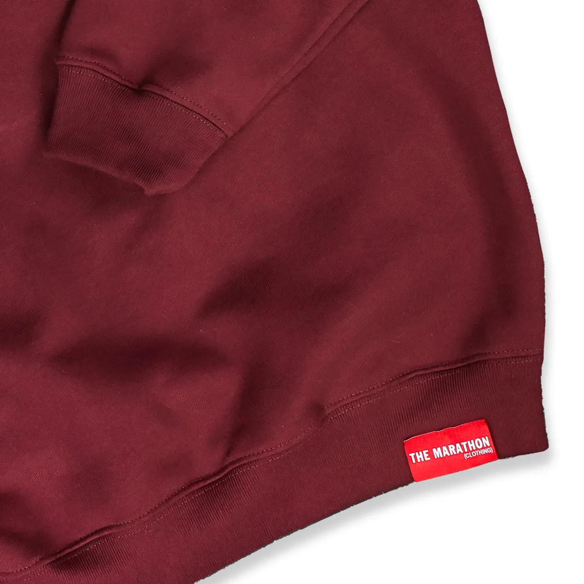 Limited Edition Ultra Crenshaw Crewneck - Burgundy/White