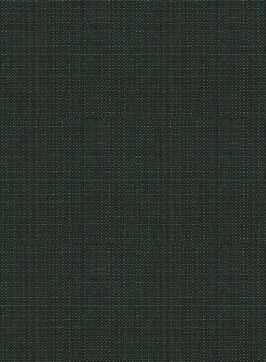 Napolean Bob Weave Green Wool Pants