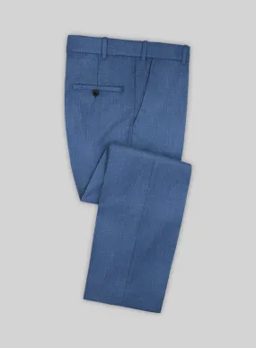 Napolean Ricci Artic Blue Wool Pants