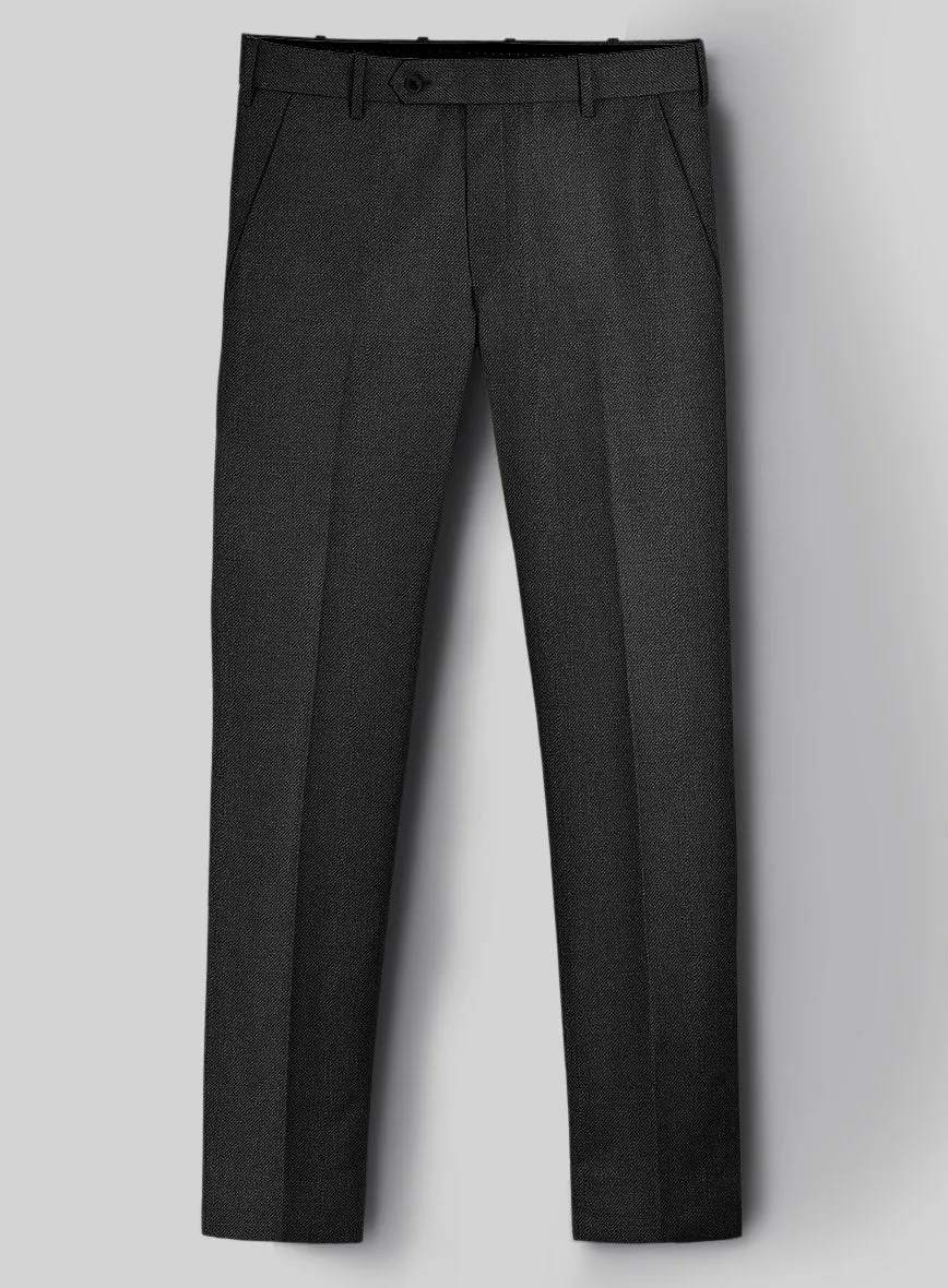 Napolean Stretch Charcoal Wool Pants