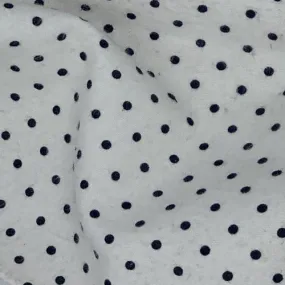 Navy Polka Dot Woven - SKU 2349 #U108