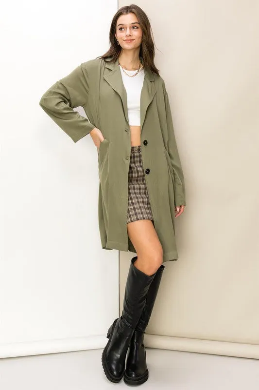 Never to Sour Trench Jacket