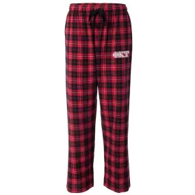 Phi Tau Red Plaid Flannel Pants