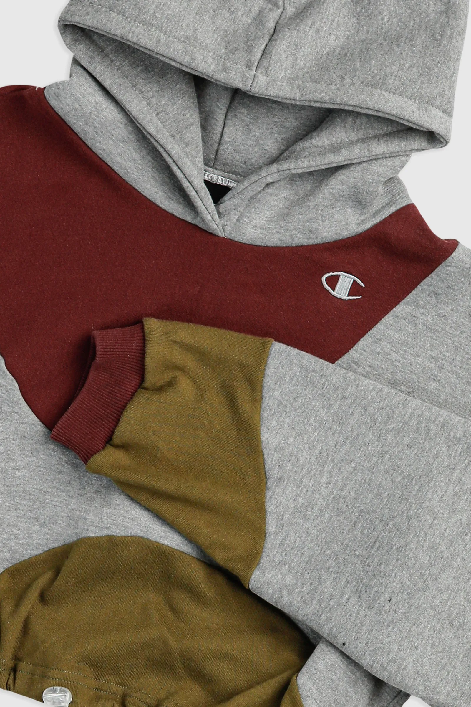 Rework Champion Wave Crop Sweatshirt - XS