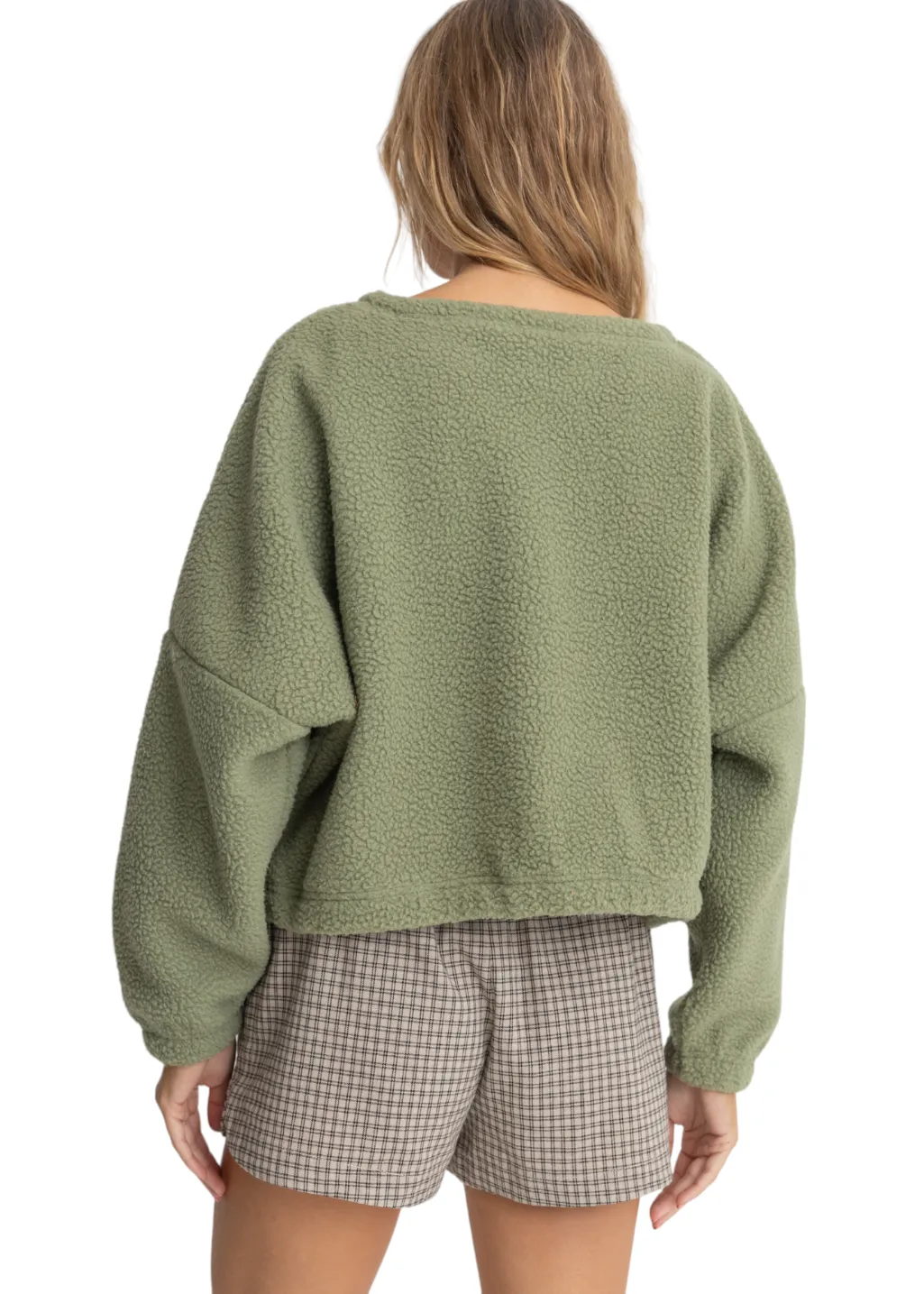 Rhythm - Jyoti Reverse Fleece - Sage