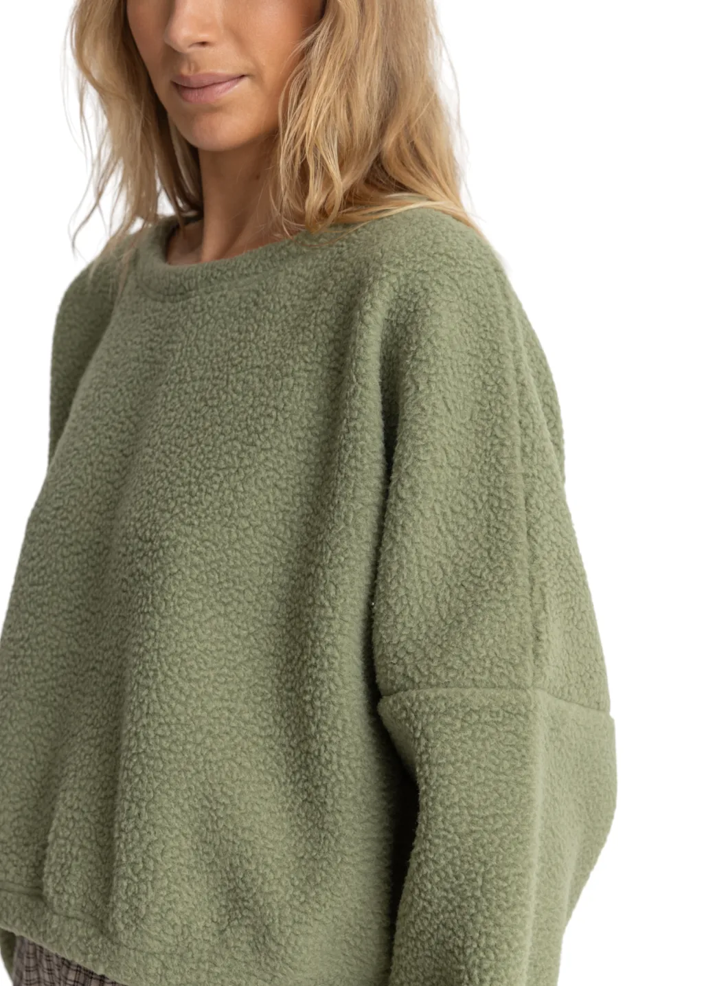 Rhythm - Jyoti Reverse Fleece - Sage