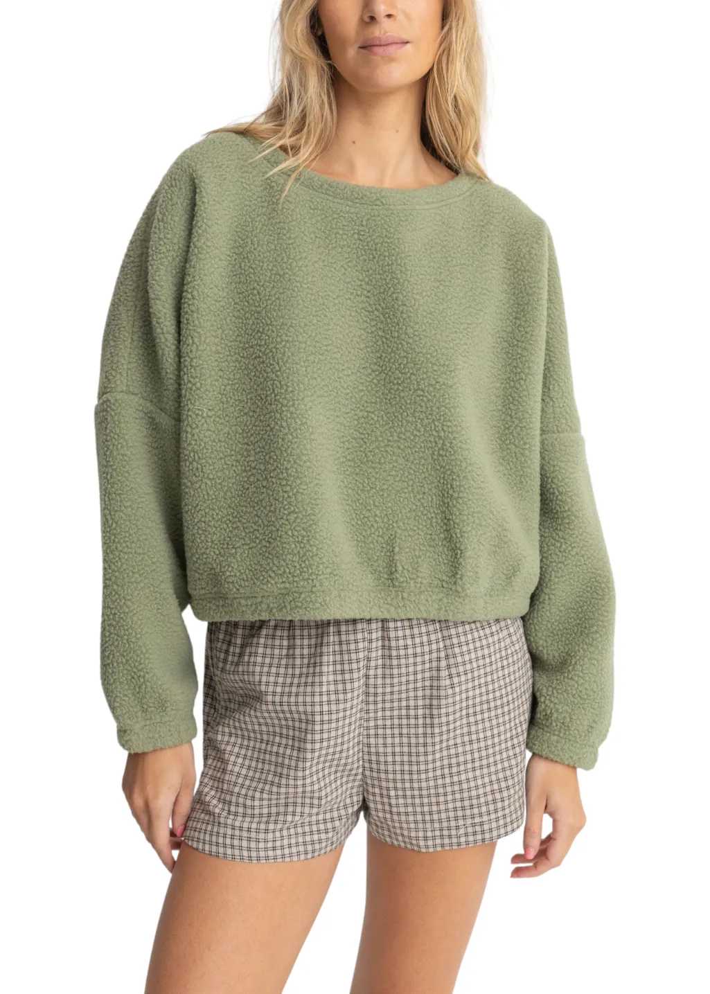 Rhythm - Jyoti Reverse Fleece - Sage