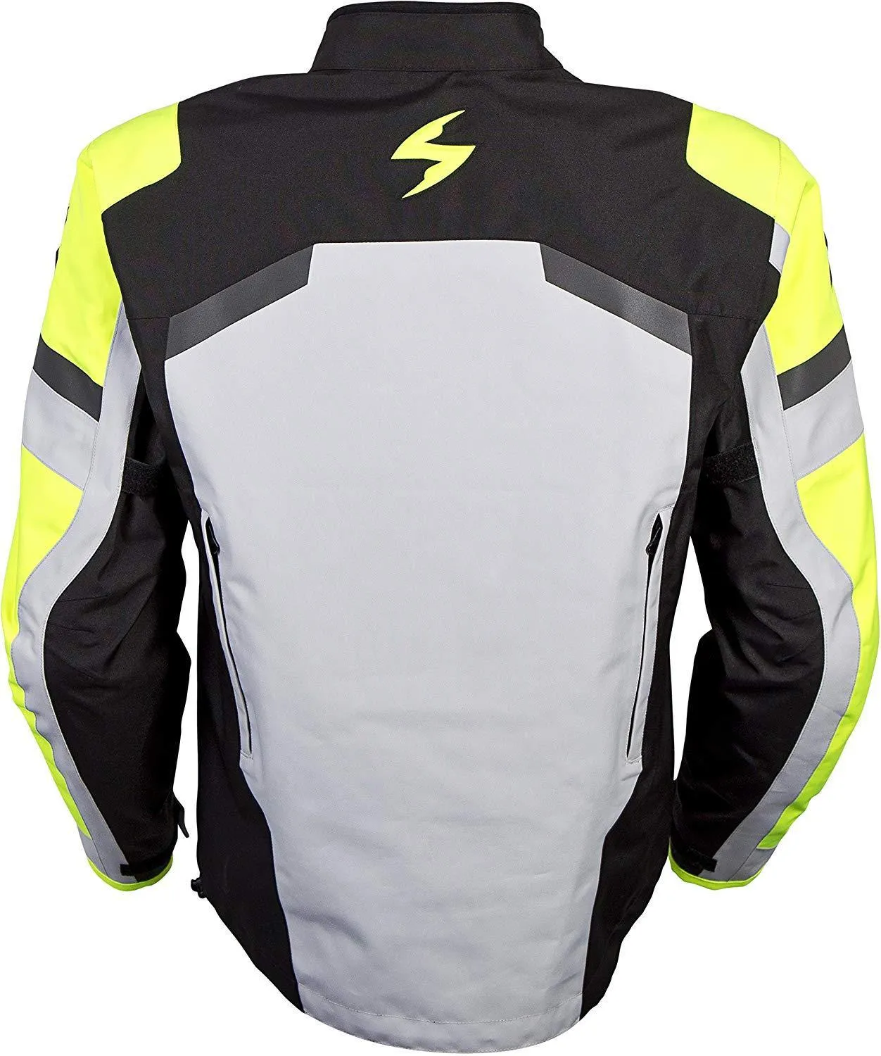 Scorpion Optima Men's Hi-Viz Yellow Textile Jacket with Armor