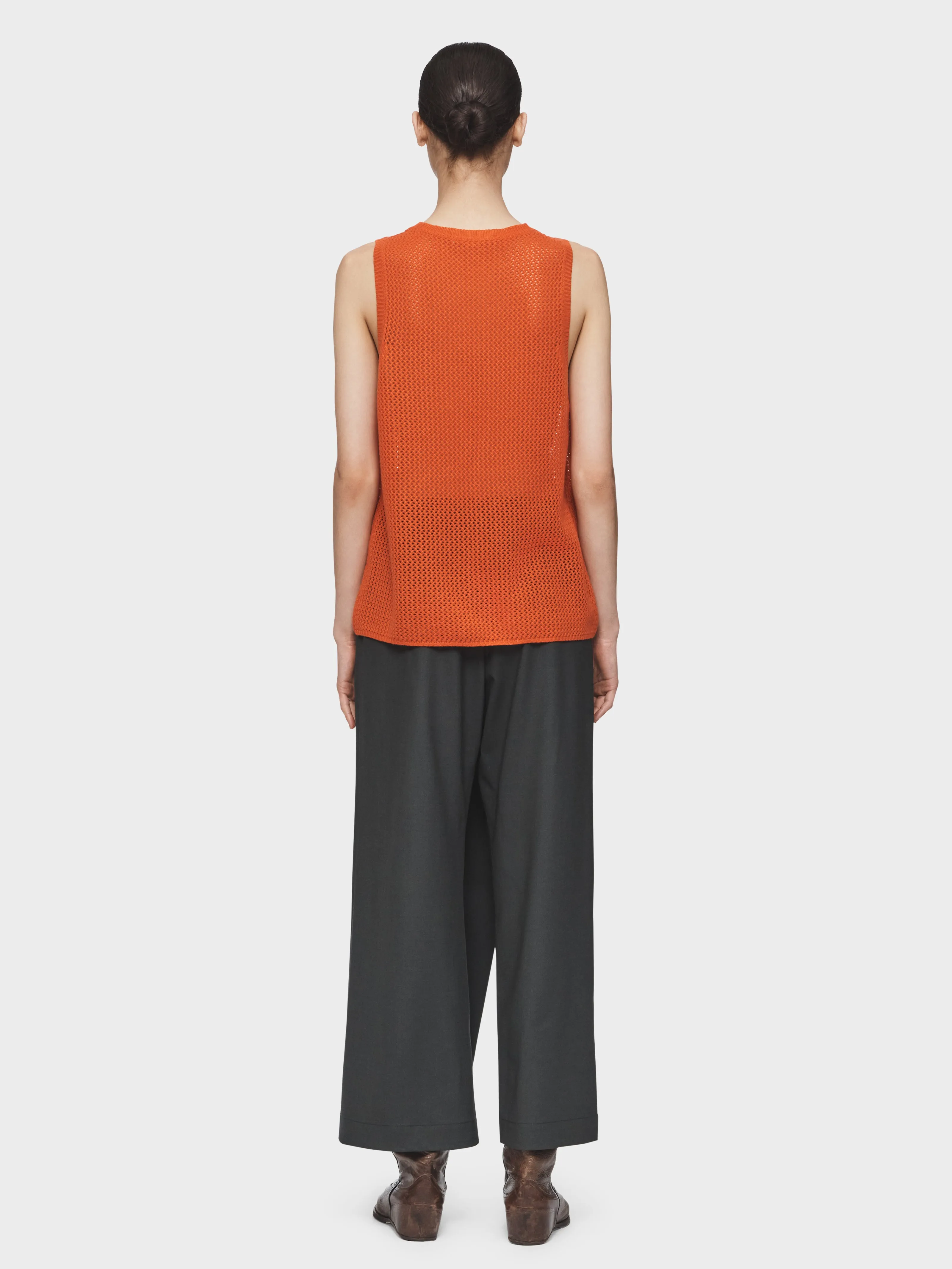 Tailored Wrap Pant in Asphalt