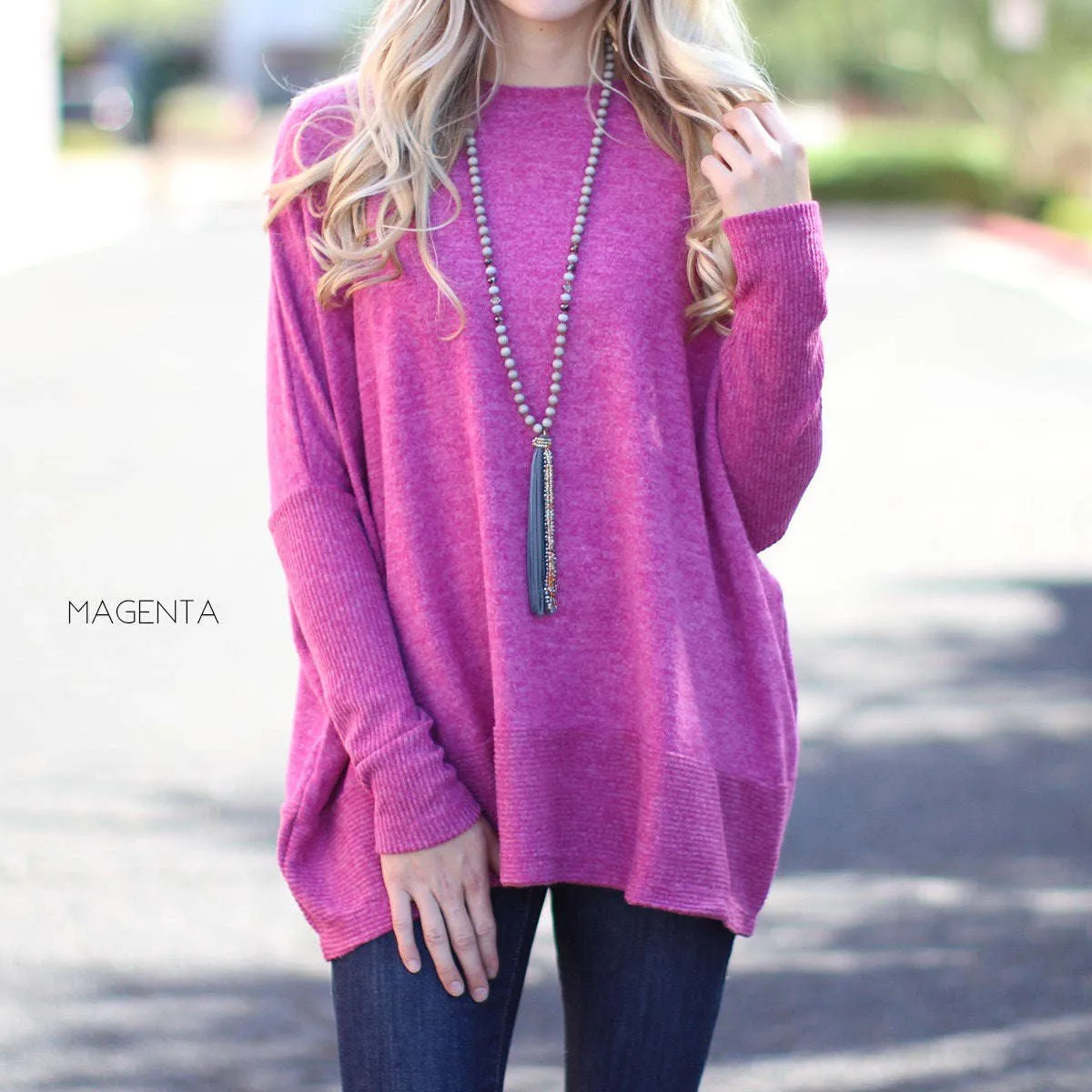 Ultra Soft Oversized Sweater | S-XL