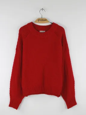 Women's Knitted Sweaters,Red